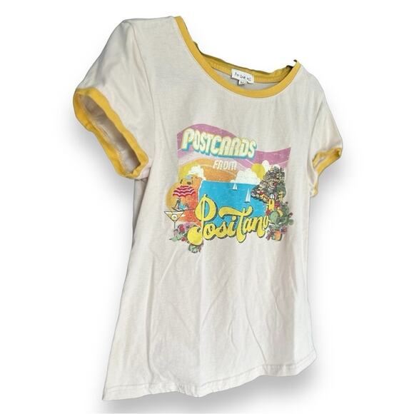 Spell & The Gypsy Positano Organic Girlfriend Tee Cream - Picture 8 of 14